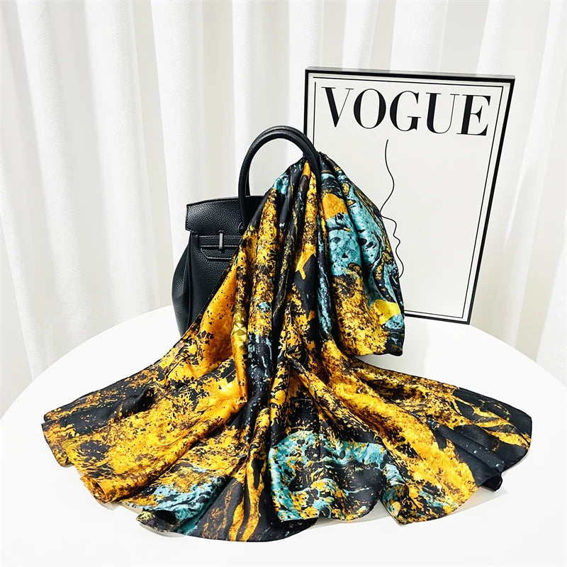 Printed Modal Hijab-Sun Rise